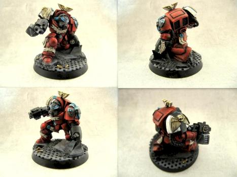 Space Hulk brother Scipio warhammer 40000 painted by shas o come