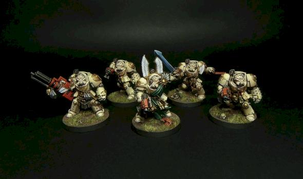 Dark vengeance dark angels terminator squad by karpunk