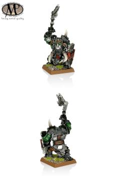 Orcs and Goblins Black Orc Big Boss @ heavy metal quality by hesperax