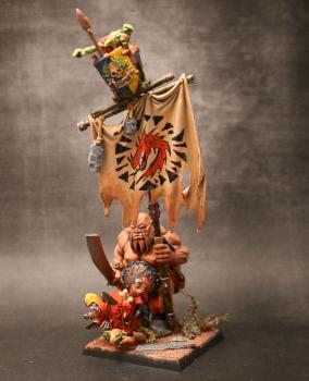 Ogre Bull standard bearer by adm