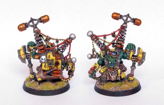 Bad Moon Ork Big Mek by FrozenSloth