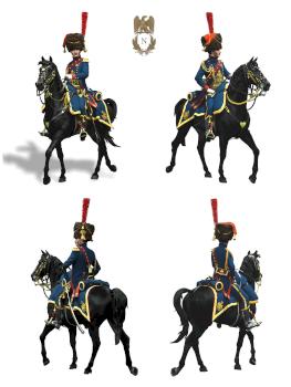 Officier d'Artillerie de la Garde Impériale à Cheval, 1809 by ANDREAEUROPE