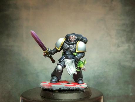 Space Marines Black Templars Kill Team Veteran by risk0