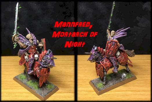 Mannfred, Mortarch of Night (conversion) by Graishak