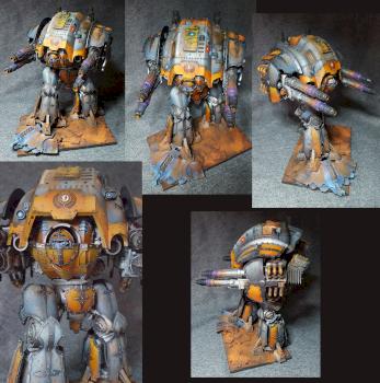 Knight Porphyrion (Forgeworld) by Hotte84