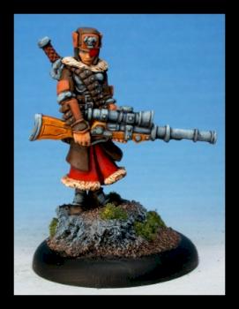 Khador Widowmakers Female Trooper by kickboxer