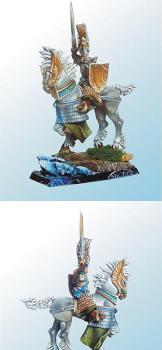 High Elves Hero on Steed by DEMON COLOR