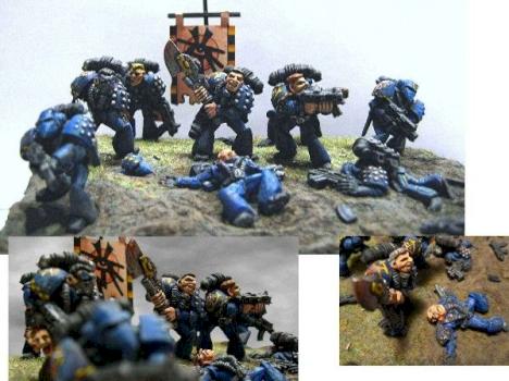 Space Marines Last Stand by Wannabe