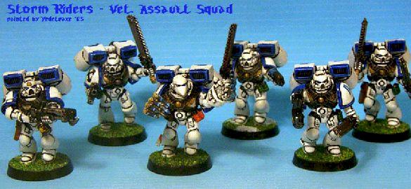 Space Marine Assault Squad by yrdetraxe