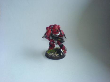 Space Marine-Blood Angel by Scibs