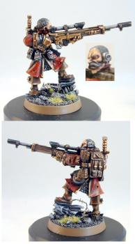 WH40k Vostroyan sniper by darkartminiatures