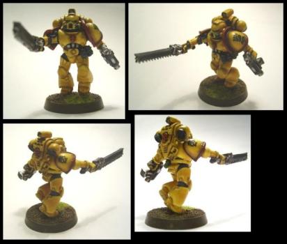 Imperial Fist Marine by TarAldarion