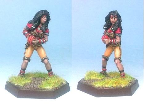 Timberline Elf Thrower (wood elf) by Impactminiatures