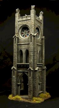 Bell tower - Hirst art by Gwinn