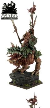 Chaos Nurgle Lord on Daemonic Mount by dargo000