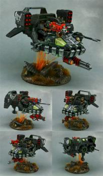 Land Speeder Ravenwing by HopeRiver