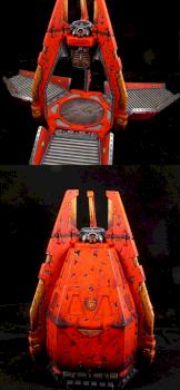 blood angel drop pod by savage angel