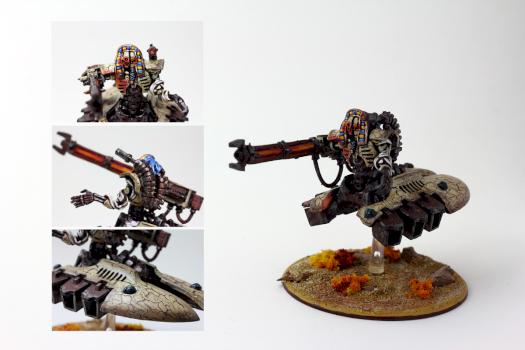 Necron Heavy Destroyer by Vermillion_