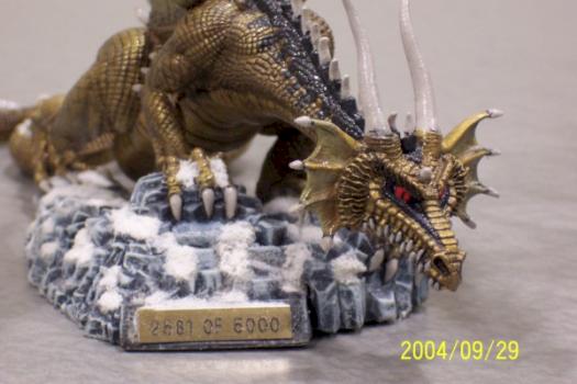 Gold Dragon of Chaos Limited Edition by Drachenherz