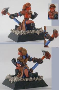 Svala, Female Dwarf by eparchos