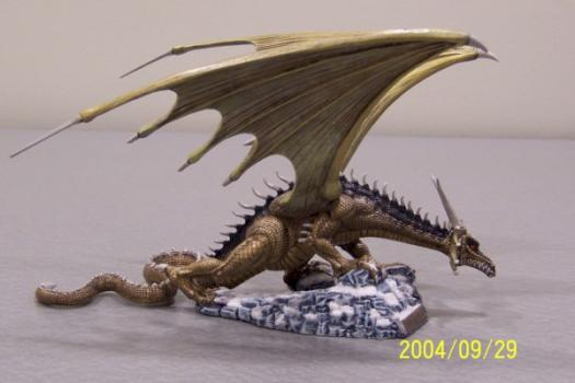 Gold Dragon of Chaos Limited Edition (view 2) by Drachenherz