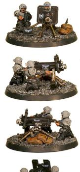 Cadian heavy weapon team by Youronas