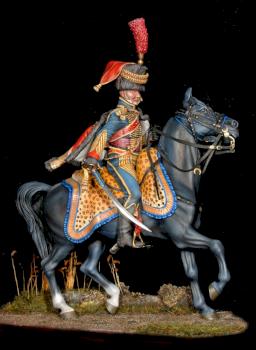 Colonel du 4eme Hussard by Bernard