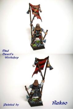 Mordheim Witch hunters standard bearer by Rakso