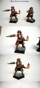 re-painted Mordheim witch hunters by Rakso