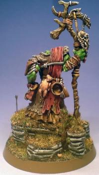 orc shaman (back view) by Mr. Simpson