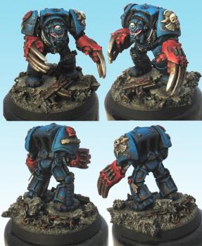 Crimson Fist Terminator by peteh