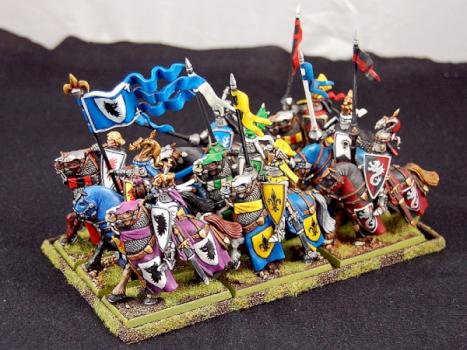 Bretonian Knights of the Realmini by wolvzbane