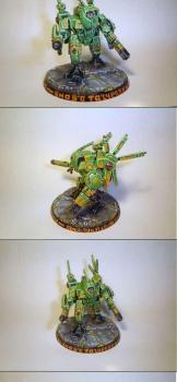 Shas'o Ta'Lyesse'n Tau XV8 Battlesuit by Taliessin