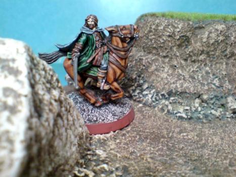 MOUNTED ARAGORN ( BREGO ) by PAINTONY