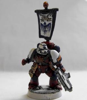 Space Marine Standard Bearer by TO Boy