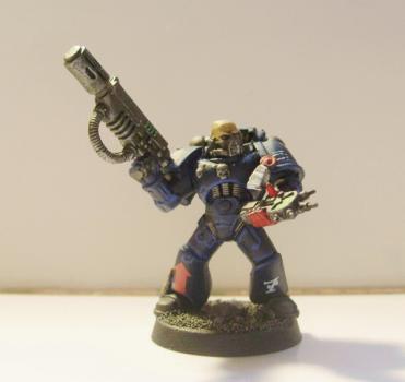 Crimson Fist Marine by Jezza