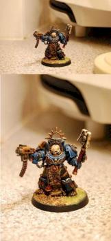 Ultramarines Terminator Chaplain by skathe