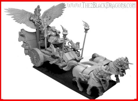 Warhammer fantasy Imperium Kriegsaltar Empire War Altar by The 2 Black Dragons