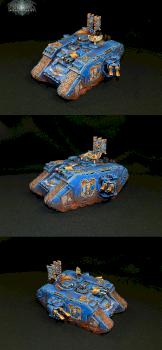 Ultramarine 'Excelsior' Land Raider by Umbra Draconis