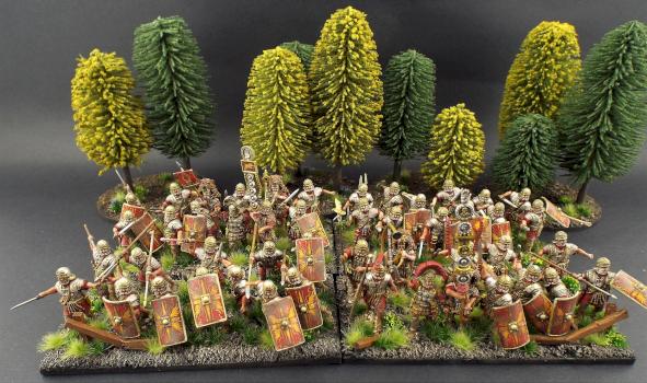 28mm Victrix Early Imperial Roman Legionaries ~ by avalonindustries2040