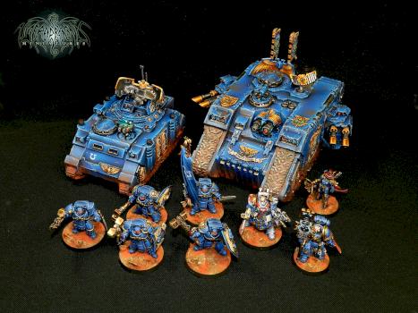 Ultramarines (Little Battle Force) by Umbra Draconis