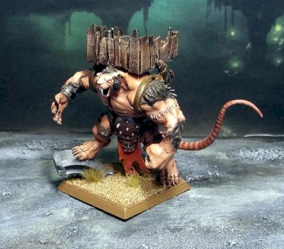 Skaven Rat Ogre Bonebreaker by Dethos