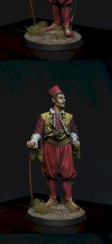 Turkish Foot Soldier in the Ottoman Army by In The Middle