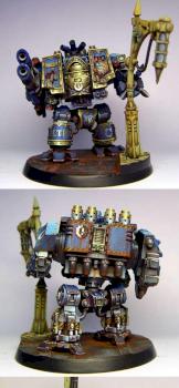 Ultramarines venerable dreadnought by Yellow one