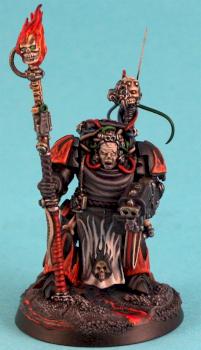 converted Legion of the Damned Librarian in terminator armor by the Infadel