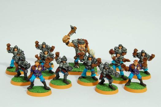 Human Blood Bowl Team by marcopreto