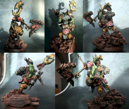 FW Ork Commando Nob by Puzi