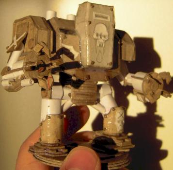 Dreadnought scratchbuilt by Paule