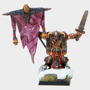 CHAOS WARRIORS BATTLE STANDARD BEARER by PASfriends