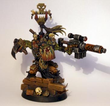 Bzork-Tahar. Ork Warboss by GAARK